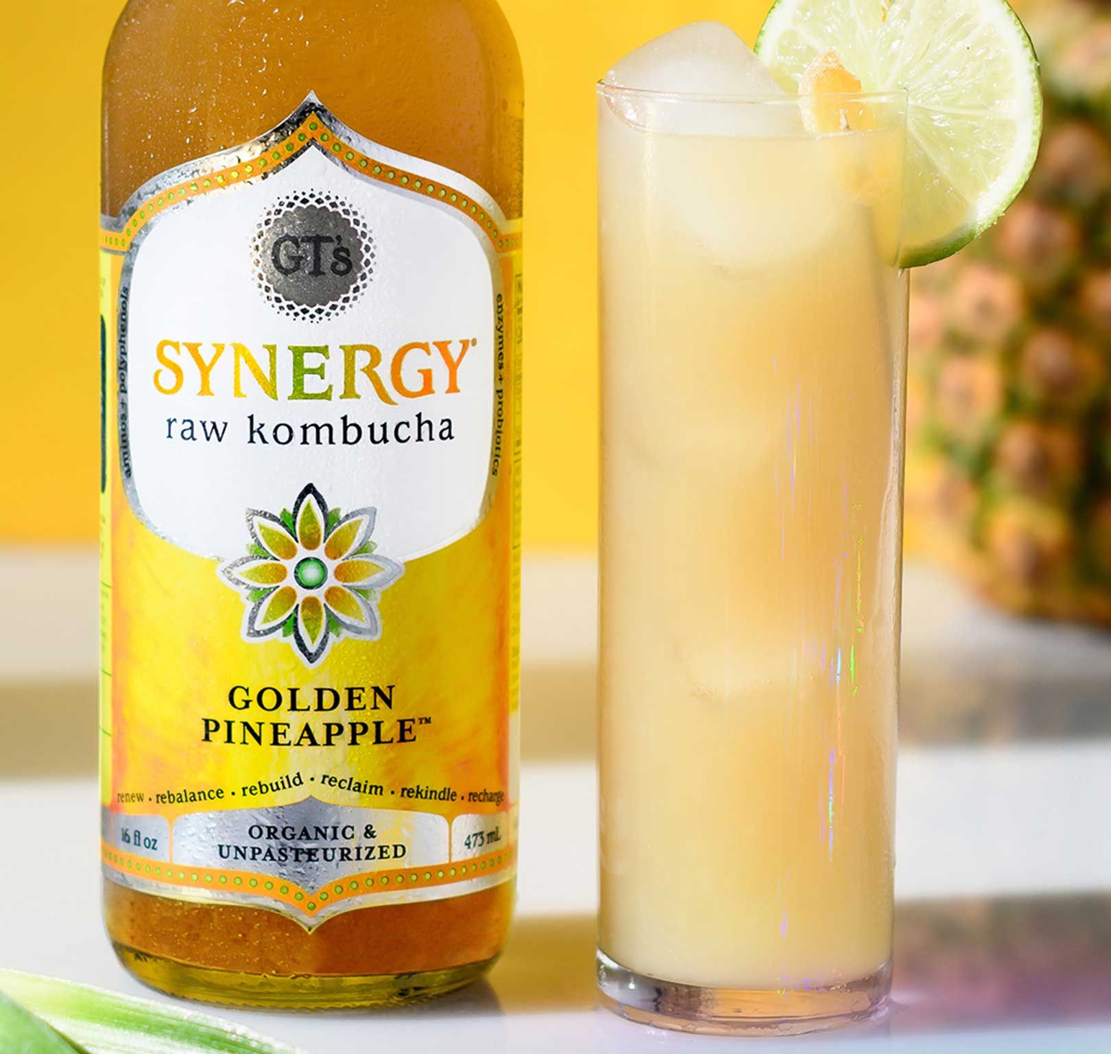 Piña Mule — Kombucha Mixology