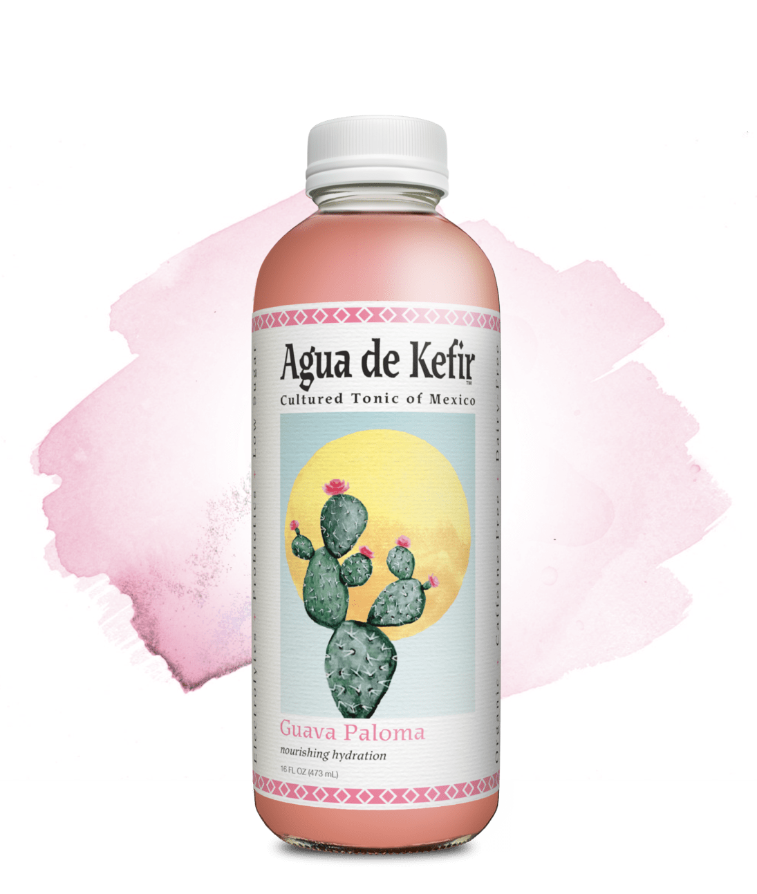GT's Agua de Kefir, Guava Paloma