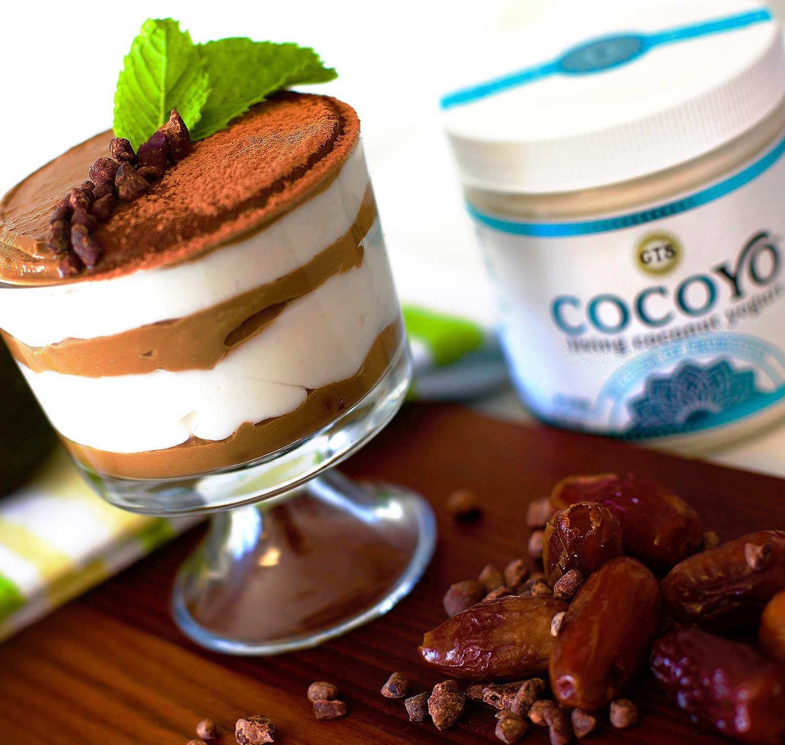 Chocolate Layered CocoYO Parfait