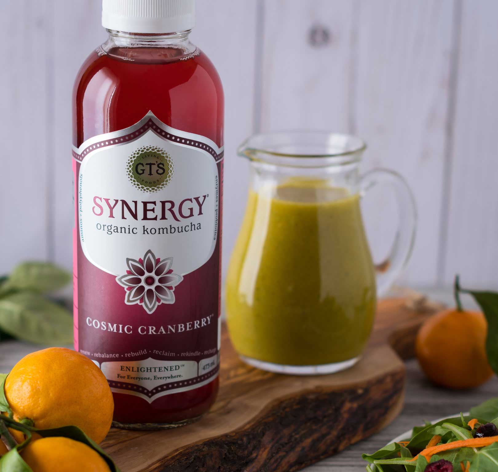 Cranberry Kombucha Citrus Vinaigrette