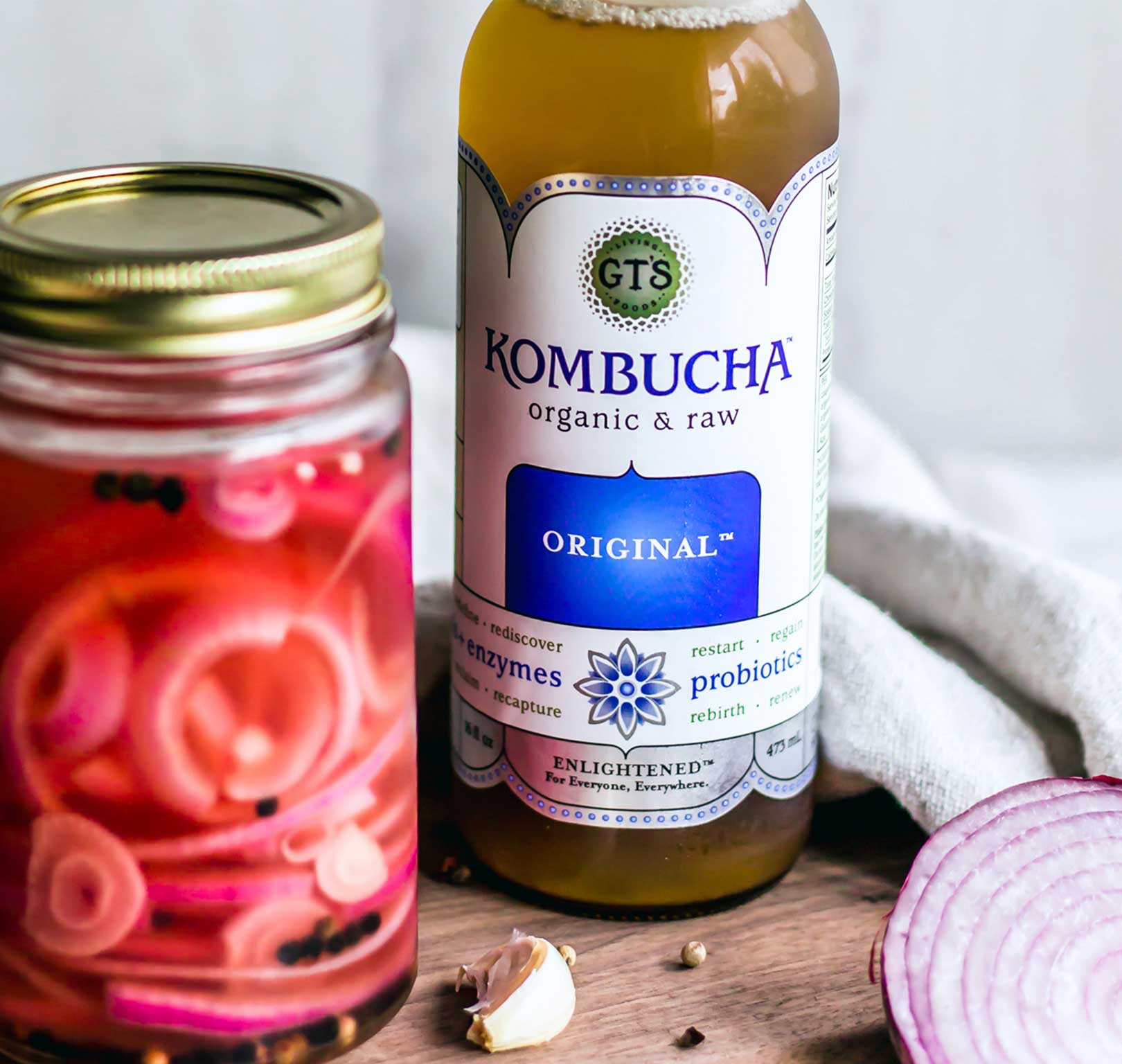 Kombucha Pickled Onions