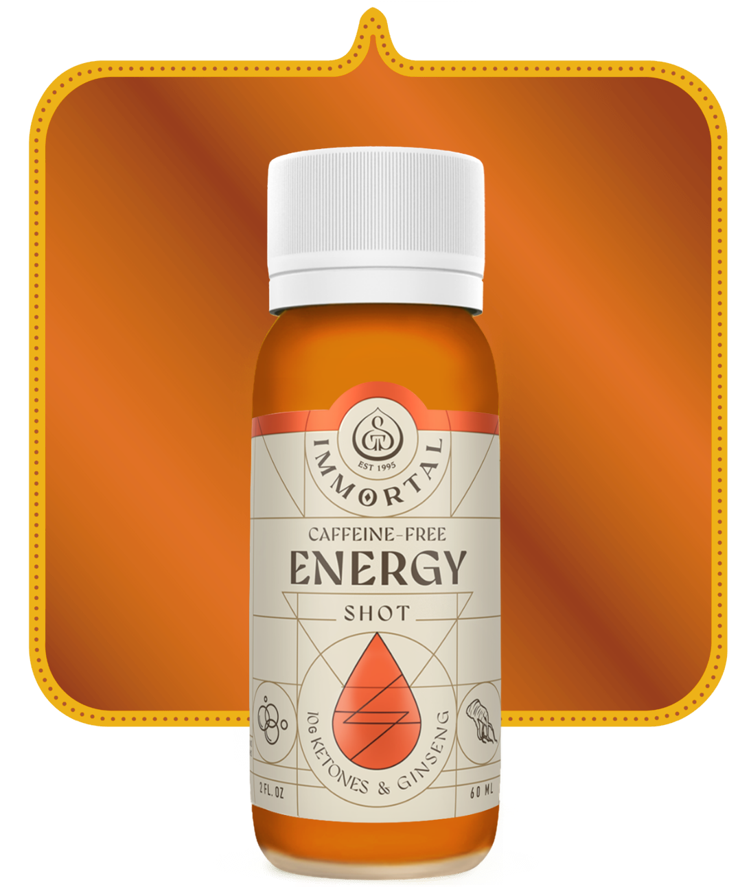 GT's Immortal, Caffeine-Free Energy Shot