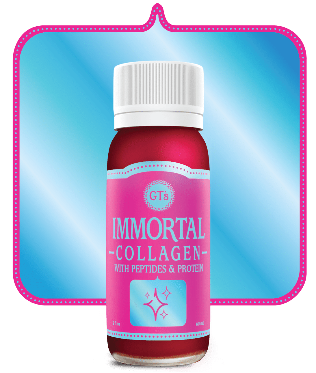 GT's IMMORTAL Collagen Bottle Render