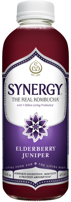 Synergy Elderberry Juniper 16oz bottle